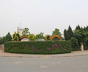 植物壁画